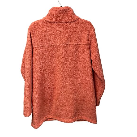 Columbia Hidden Ridge Fleece Sherpa Jacket in Peach Womens Size XL - Picture 6 of 7